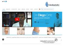Tablet Screenshot of mediesteticcolombia.com